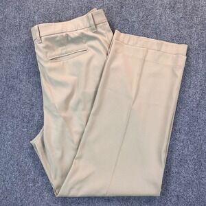 Callaway Performance Golf Straight Fit Pants Mens 38x30 Khaki Polyester Athletic